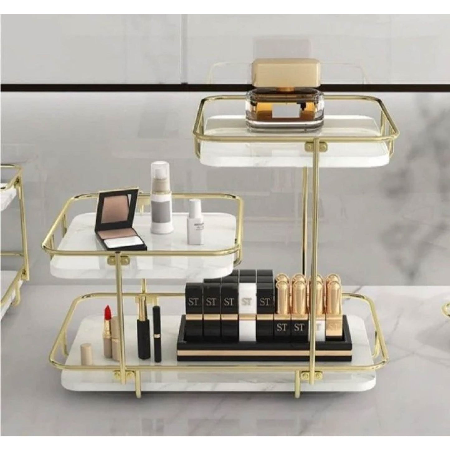 Makeup Storage Rack