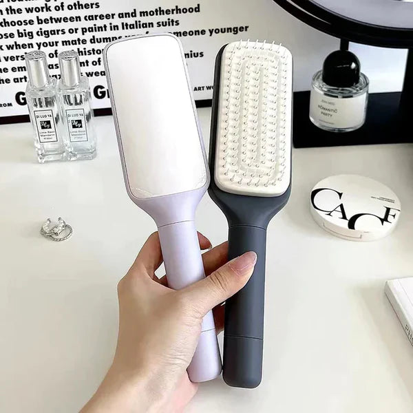 4-in-1 Self-Cleaning Hair Comb Brush